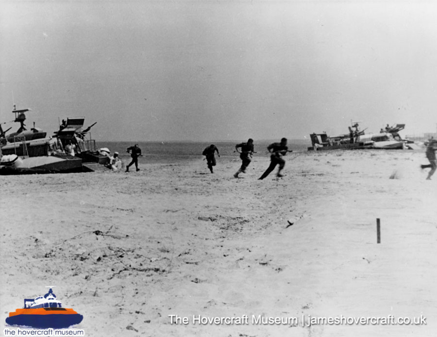 SRN5 with the Royal Navy -  (credit: The <a href='http://www.hovercraft-museum.org/' target='_blank'>Hovercraft Museum Trust</a>).
